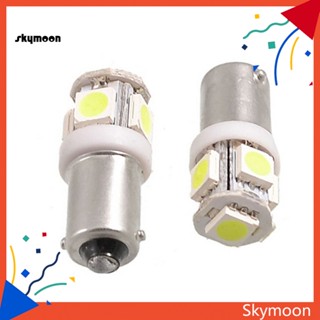 Skym* หลอดไฟซีนอน T11 BA9S 5050 5SMD T4W H6W สําหรับรถยนต์ 2 ชิ้น