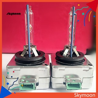 Skym* หลอดไฟซีนอน HID D3S D3C แบบเปลี่ยน สําหรับรถยนต์ รถบรรทุก 2 ชิ้น