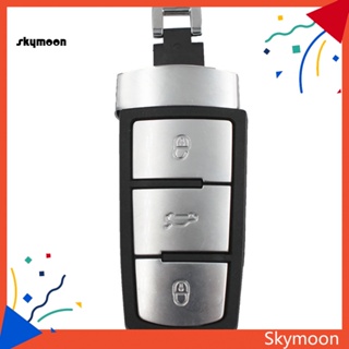 Skym* เคสกุญแจรีโมตรถยนต์ 3 ปุ่ม สําหรับ Passat B6 CC Magotan