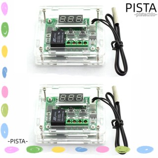 Pista เทอร์โมสแตทดิจิทัล ไมโคร ความแม่นยําสูง 12V DC -50-110 2 ชิ้น°C โมดูลสวิตช์ตรวจจับอุณหภูมิ