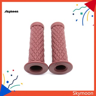 Skym* ปลอกแฮนด์มือจับยาง กันลื่น ขนาด 22 มม. สําหรับรถมอเตอร์ไซค์ 2 ชิ้น