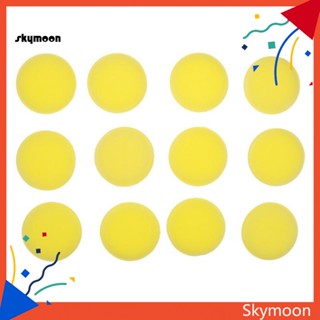 Skym* แผ่นฟองน้ําขัดเงา แบบนิ่ม สําหรับทําความสะอาดรถยนต์ 12 ชิ้น