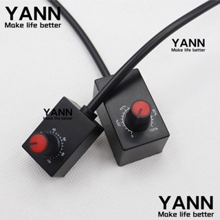 Yann1 ลูกบิดหรี่ไฟ LED DC 0-10V สเกล 0-100% ขนาดเล็ก หรี่แสงได้