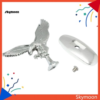 Skym* สติกเกอร์โลหะ รูปนกอินทรีย์ 3D สําหรับติดด้านหน้ารถยนต์