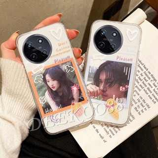 ใหม่ เคสโทรศัพท์มือถือ TPU นิ่ม แบบใส ปิดด้านหลัง ใส่รูปภาพได้ สําหรับ Realme 11 NFC C51 4G Realme11 11NFC RealmeC51 2023