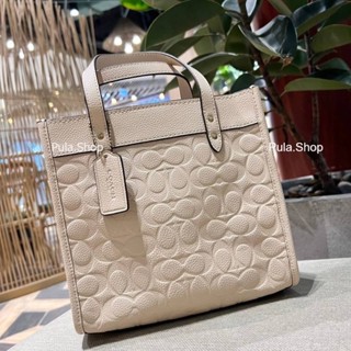 กระเป๋าถือ สะพาย C4829 FIELD TOTE 22 IN SIGNATURE LEATHER 007