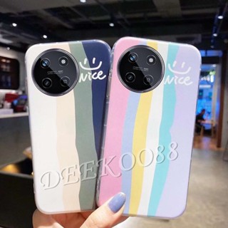 ใหม่ เคสโทรศัพท์มือถือคู่รัก TPU นิ่ม ปิดด้านหลัง หลากสี เรียบง่าย สําหรับ Realme 11 NFC C51 4G Realme11 11NFC RealmeC51 2023