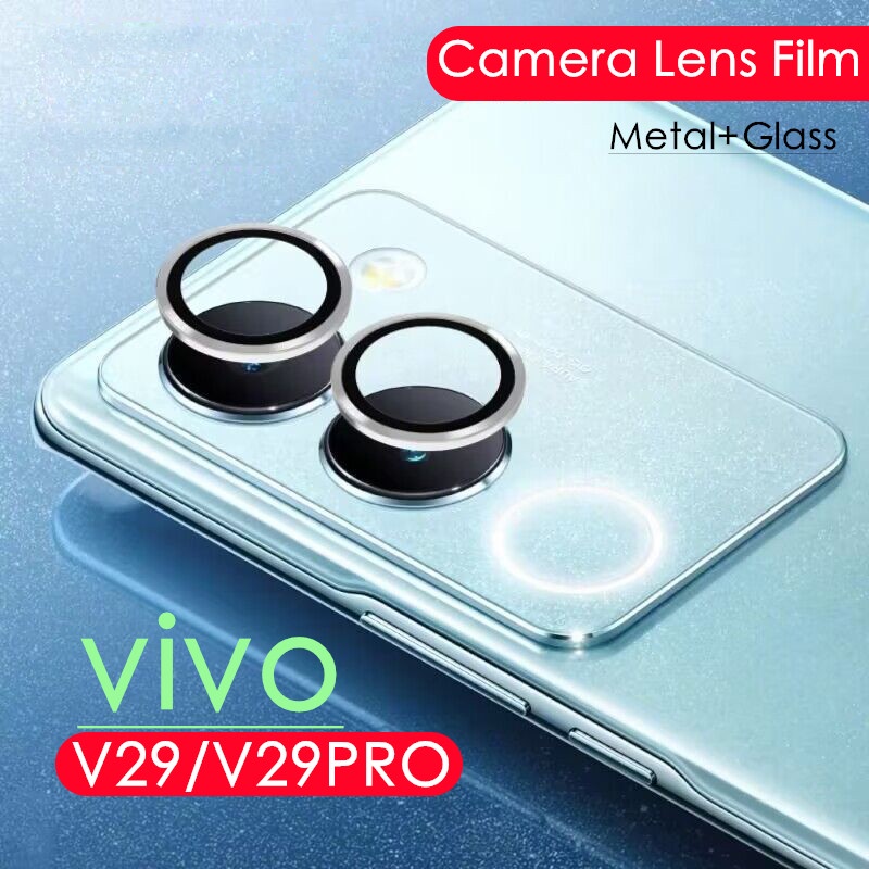 ฟิล์มกันรอยเลนส์กล้อง แบบเต็ม สําหรับ Vivo V29E v27 V29 Pro V27E Vivo V29Pro V27PRO V27E