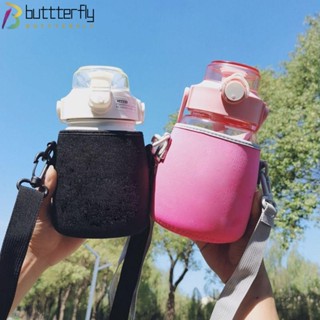 Buttterfly ปลอกหุ้มขวดน้ําสุญญากาศ พร้อมสายคล้อง สําหรับขวดน้ํา 800 มล. -1100 มล.