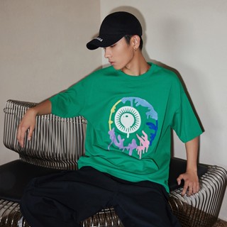 Mishka เสื้อยืดแขนสั้น พิมพ์ลายโลโก้ ทรงหลวม ขนาดเล็ก แฟชั่นฤดูใบไม้ผลิ และฤดูร้อน สําหรับผู้ชาย และผู้หญิง