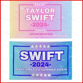 Ere1 TAYLOR SWIFT แบนเนอร์ฉากหลัง 2024 US 90x150 ซม.