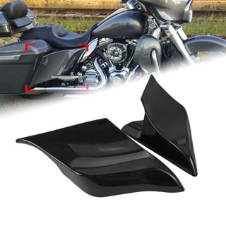 แผ่นครอบด้านข้าง ด้านซ้าย และขวา ดัดแปลง อุปกรณ์เสริม สําหรับ Harley Big Gliding Street Double Light Gliding Road King 14-22