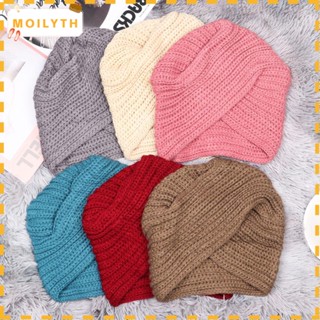 Moilyth ผ้าโพกหัวถักนิตติ้ง ให้ความอบอุ่น