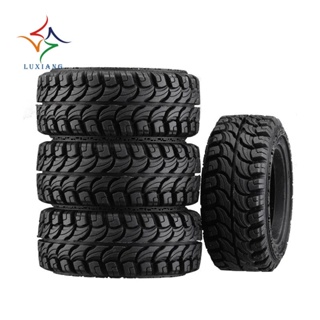 ยางล้อรถ แบบนิ่ม ขนาด 58 มม. 1.33 นิ้ว สําหรับรถไต่หินบังคับ 1/18 1/24 Axial SCX24 AX24 Traxxas TRX4M FMS FCX24 4 ชิ้น