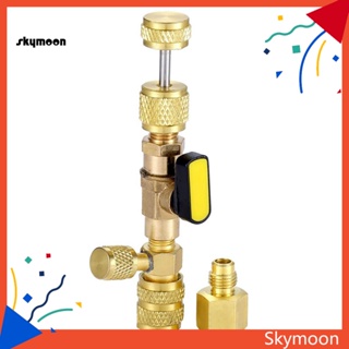 Skym* ชุดเครื่องมือถอดแกนวาล์ว HVAC 1/4 นิ้ว 5/16 นิ้ว สําหรับระบบ R404A R407C R134A R12 R32 HVAC