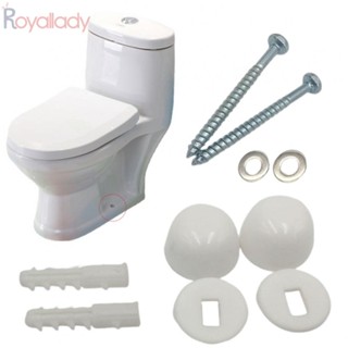 #ROYALLADY#Screws ชุดสลักเกลียวยึดอ่างล้างหน้า กึ่งแท่น 1 ชุด