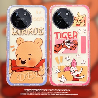 ใหม่ เคสโทรศัพท์มือถือ TPU นิ่ม ปิดด้านหลัง กันกระแทก ลายการ์ตูนหมีน่ารัก สําหรับ Realme 11 NFC C51 4G Realme11 11NFC RealmeC51 2023