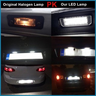 หลอดไฟ LED 12V สําหรับติดป้ายทะเบียนรถยนต์ GOLF 4 5 6 POLO Phaeton GOLF POLO