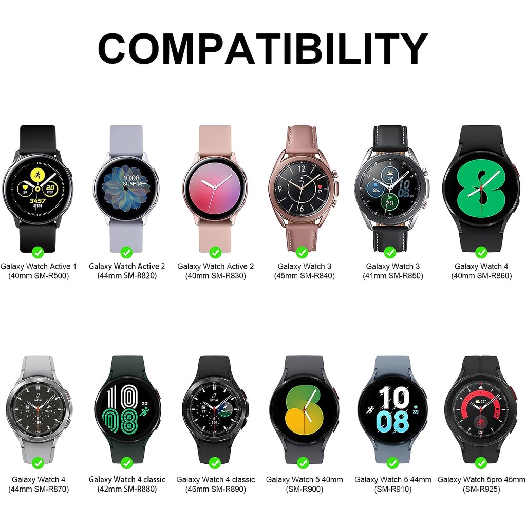 พวงกุญแจแท่นชาร์จไร้สาย แบบพกพา สําหรับ Samsung Galaxy watch 6 Classic 5 4 Active 2 Smart watch Charger Base 1000Mah