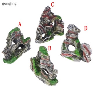 Gong ถ้ําต้นไม้ สะพานหิน สําหรับตกแต่งตู้ปลา