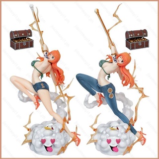 โมเดลฟิกเกอร์ One Piece Nami 23 ของเล่นสําหรับเด็ก ตกแต่งบ้าน ของขวัญ ของสะสม เครื่องประดับ หีบสมบัติ