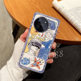  เคสโทรศัพท์มือถือ TPU แบบนิ่ม ลายการ์ตูนกราฟฟิตี้ สําหรับ Realme 11 NFC C51 4G Realme11 11NFC RealmeC51