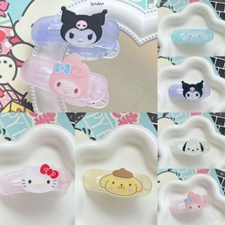 Lyndon Kuromi กิ๊บติดผม ลายการ์ตูนอนิเมะ Melody Cinnamoroll น่ารัก สําหรับผู้หญิง
