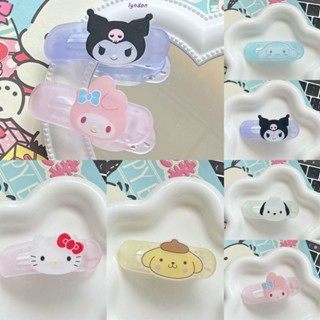 Lyndon Kuromi กิ๊บติดผม ลายการ์ตูนอนิเมะ Melody Cinnamoroll น่ารัก สําหรับผู้หญิง