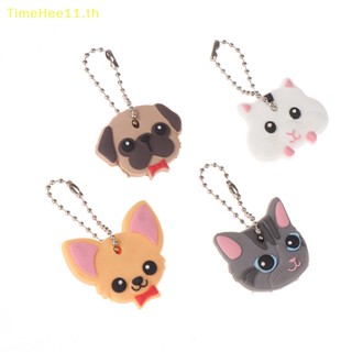 Timehee เคสกุญแจรีโมทรถยนต์ กันฝุ่น ลายการ์ตูน