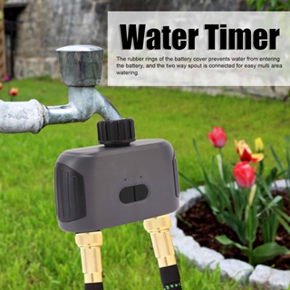 My Green Garden WiFi Sprinkler Timer 2 โซนรดน้ำอัตโนมัติ G3/4 ด้าย Smart Water จับเวลาชลประทานสำหรับ Yard 100-250V