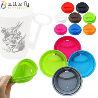 Buttterfly ฝาครอบแก้ว ป้องกันฝุ่น ขนาด 9.5 ซม. สําหรับชา กาแฟ นม 2 ชิ้น