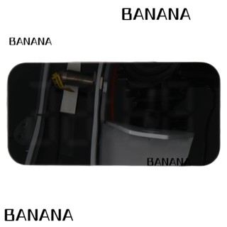 Banana1 นาฬิกาปลุกดิจิทัล 2 พอร์ต USB 11 โหมดสี อัพเกรดพื้นผิวกระจก สีขาว สําหรับบ้าน ห้องนอน