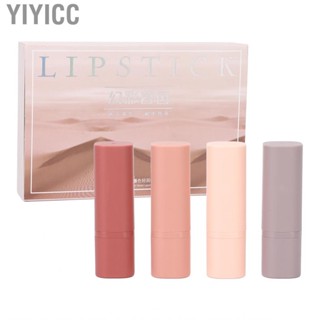 Yiyicc Lipstick Set  Ideal Gift  Beautiful Colors Long Lasting Highly Pigmented for Friends Date