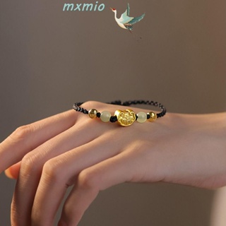 Mxmio สร้อยข้อมือโซ่ สไตล์จีน วินเทจ หรูหรา น่ารัก เครื่องประดับแฟชั่น อารมณ์ ย้อนยุค โซ่มือ