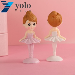 Yolo ฟิกเกอร์บัลเล่ต์ สําหรับตกแต่งเค้ก เบเกอรี่