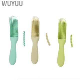 Wuyuu Detangling Brush  Compact Portable Widely Applicable Hair Convenient Practical for Home Beauty Salon Barbershop