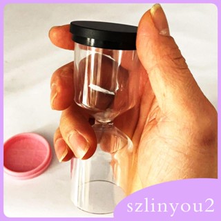 [szlinyou2] นาฬิกาทรายจับเวลา เปิดได้ น้ําหนักเบา สําหรับตกแต่งโต๊ะ DIY