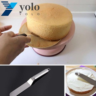 Yolo แม่พิมพ์สเตนเลส สําหรับทําเนยเค้ก ฟองดองท์ DIY