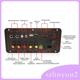 [szlinyou2] บอร์ดโมดูลขยายเสียงซับวูฟเฟอร์ บลูทูธ ประสิทธิภาพสูง สําหรับลําโพง บ้าน กลางแจ้ง