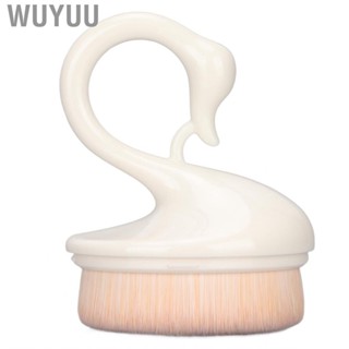 Wuyuu Brush Elegant Reusable Makeup Professional Swan Shaped Handle for Home Travel Daily Use