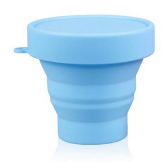 【yunhai】Portable Silicone Drinking Cup Collapsible Folding Cup Outdoor Travel Use