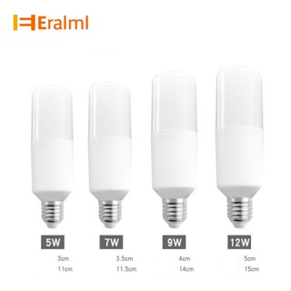 Eralml หลอดไฟ Led 5w 10w 15w 20w 6500k E27 ประหยัดพลังงาน 90%