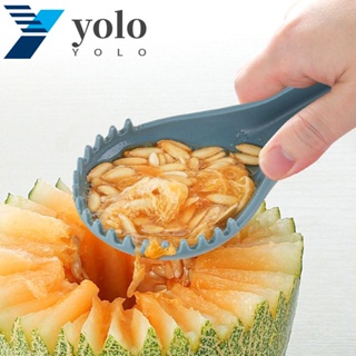 Yolo ช้อนแยกเมล็ดแตงโม ผลไม้ สกู๊ปเปอร์ DIY