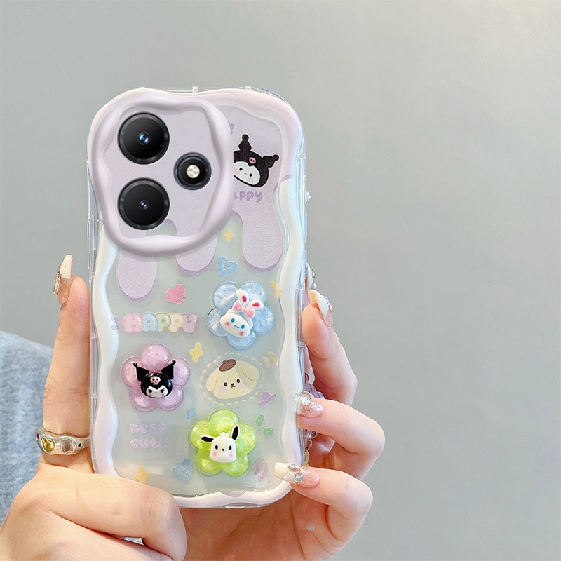 เคส Infinix HOT 30 HOT 30i น่ารัก ตุ๊กตาสามมิติ กรณีป้องกันโทรศัพท์มือถือ