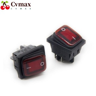 Cvmax สวิตช์โยก กันน้ํามัน อุปกรณ์เสริม สําหรับเรือ เปิด-ปิด