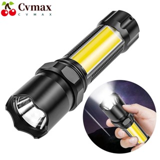 Cvmax ไฟฉาย LED ฉุกเฉิน แบบพกพา ใช้ในครัวเรือนกลางแจ้ง