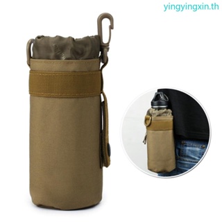 Yin Molle กระเป๋าใส่ขวดน้ํา ผ้าไนล่อน สําหรับตั้งแคมป์ เดินป่า ท่องเที่ยว