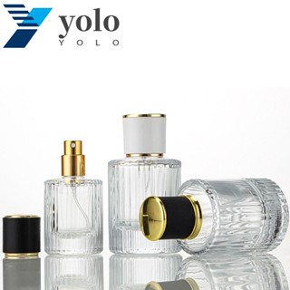 Yolo ขวดสเปรย์น้ําหอมเปล่า แบบพกพา เติมได้