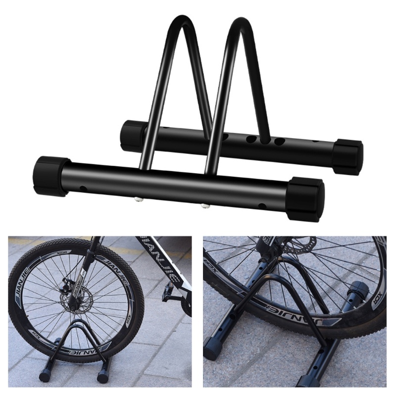 Super Bike Floor Stand Organizer แร็คจอดรถจักรยานสําหรับในร่มกลางแจ้ง Garage Storage