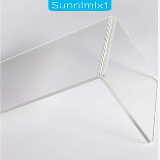 [Sunnimix1] ชั้นวางหนังสืออะคริลิคใส กันลื่น สําหรับวางหนังสือ วีดีโอเกม นิตยสาร ผู้หญิง ผู้ชาย